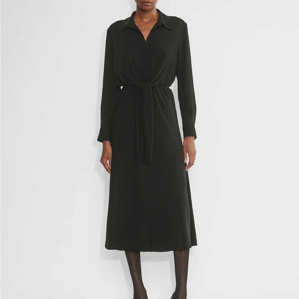 Babaton Black Long Sleeve Dress